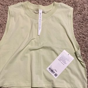 All Yours Crop Tank, brand new with tags on (size 6)